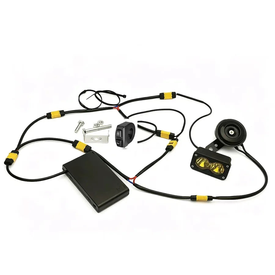 Battery Powered Baja Light with Horn