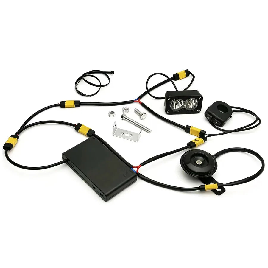 Battery Powered Baja Light with Horn